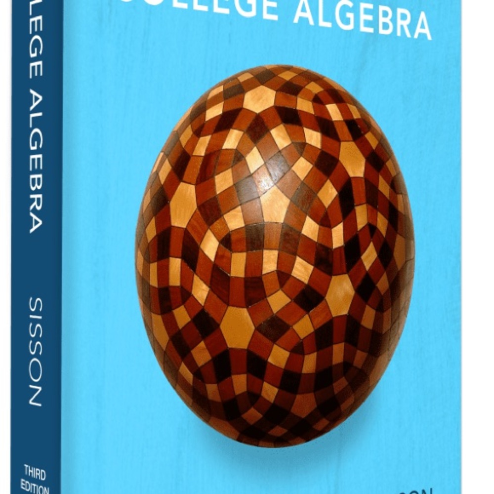 College Algebra Third Edition.